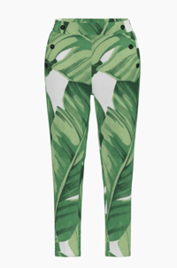 Image 2 of Leopard Silk Pants