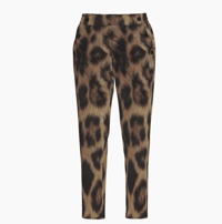 Image 1 of Leopard Silk Pants