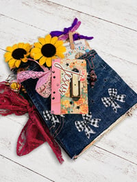 Image 1 of Upcycled Jean Journal 