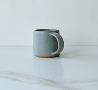 Image 2 of 8 oz cup with handle in Gray
