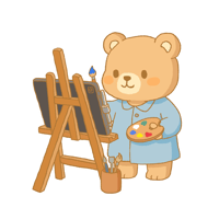 Image 2 of Berry Bear & Friends Digital Sticker Pack (Vol. 2)