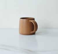 Image 2 of 8 oz cup with handle in Rust