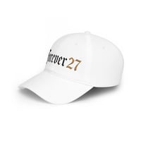 Image 3 of "Forever 27" Embroidered Baseball Cap