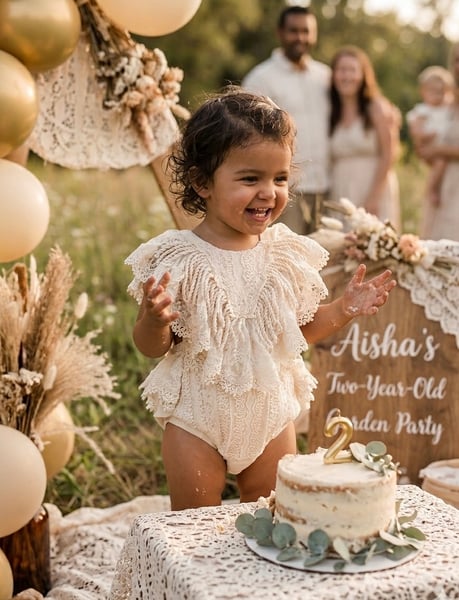 Image of Boho Lace Romper