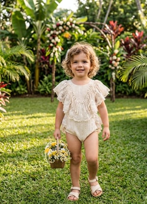 Image of Boho Lace Romper
