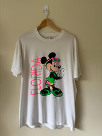 Image 5 of Mickey Mouse Vintage Velva Sheen Florida Disney Tee 