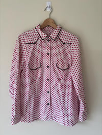 Image 3 of Handmade Polka Dot Vintage Westen Style Shirt