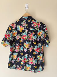 Image 4 of Vintage Short Sleeve Callan designs Floral Summer Shirt