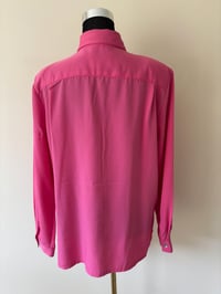 Image 5 of Vintage Long Sleeve Lucia Darling Pink Blouse 