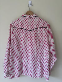 Image 4 of Handmade Polka Dot Vintage Westen Style Shirt