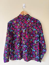 Image 3 of Vintage Long Sleeve Eable Narge Shirt with Fun Bold Print 