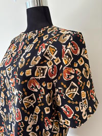 Image 5 of Vintage Target Short Sleeve Abstract Print Top 