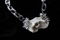 Image 4 of Dead good spiky vertebra statement necklace