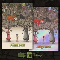 Image 1 of The Jungle Book (1967) 24x36" Giclee Reg and Foil Var