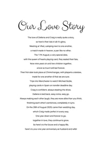 Image 5 of Personalised rhyme for couples 