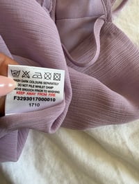 Image 4 of Vintage Y2K lilac ruched bust fairy cami with ruffle open detail 