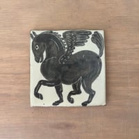 Image 1 of Iron grey pegasus tile 