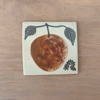 Image 1 of Apple and caterpillar tile 
