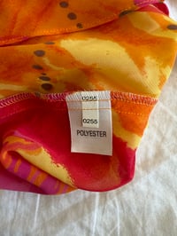 Image 5 of Vintage Y2K orange and pink asymmetrical hem Zara Larasson style cami 