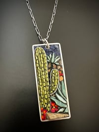 Image 2 of Saguaro Desert Pendant