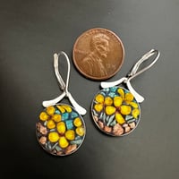 Image 2 of Desert (California) Poppy Earrings 