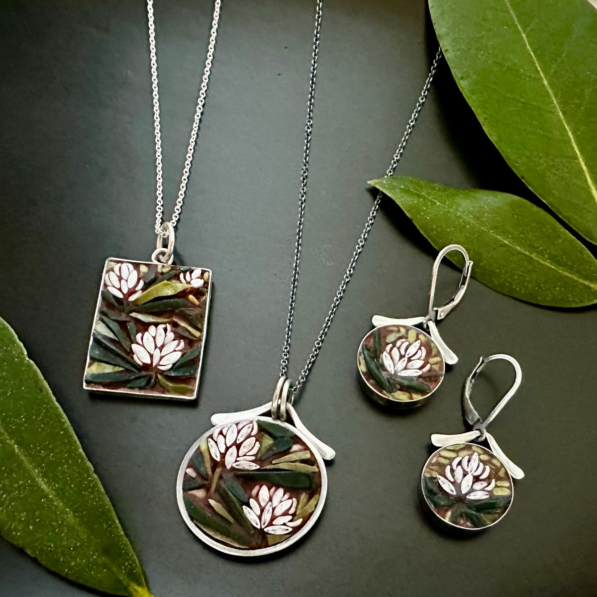 Native Rhododendron Pendant | Ai Jewelry