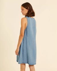 Image 4 of Vestido skate denim