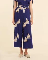 Image 1 of Culote con bordado barcos