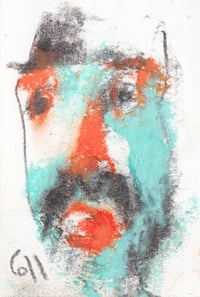 Image 2 of Regard- Soft Pastels and Charcoal on Paper  