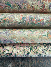 Image 1 of Marbled Paper Assorted Listing - Sheets 69-72 (to purchase individually)
