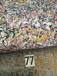 Image 2 of Marbled Paper Assorted Listing - Sheets 77-80 (to purchase individually)