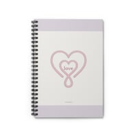 Image 1 of Love Heart Spiral Notebook — Ruled Journal for Notes & Gifts