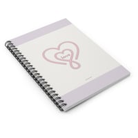 Image 3 of Love Heart Spiral Notebook — Ruled Journal for Notes & Gifts