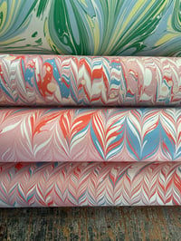 Image 1 of Marbled Paper Assorted Listing - Sheets 93-96 (to purchase individually)