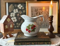 Vintage McCoy Strawberry Country Pitcher 
