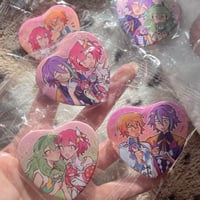 Image 2 of WXS heart pins