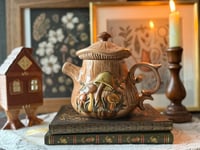 Vintage Arnel's Handpainted Mushroom Teapot