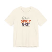 Image 1 of Spicy Grit Light T-Shirt — ADULT Unisex Jersey T-Shirt | Bella+Canvas® 3001
