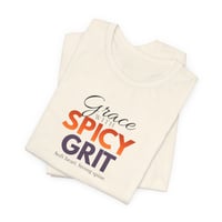 Image 3 of Spicy Grit Light T-Shirt — ADULT Unisex Jersey T-Shirt | Bella+Canvas® 3001