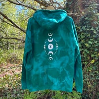 Image 2 of Moon Gazing Triple Hares custom hoodie