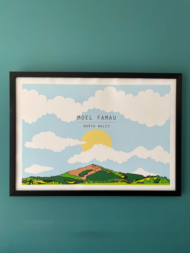Image of Moel Famau print