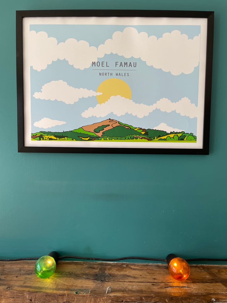 Image of Moel Famau print