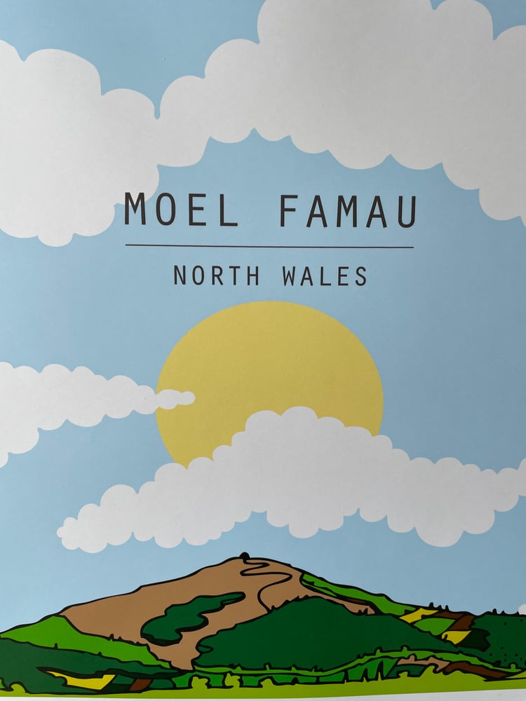Image of Moel Famau print