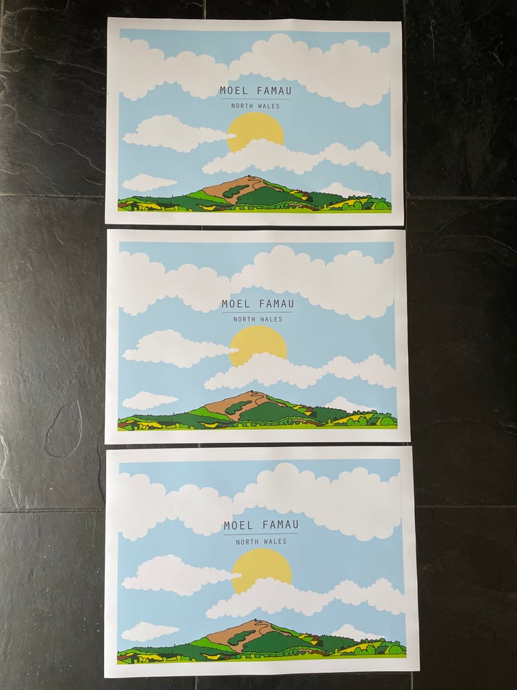 Image of Moel Famau print
