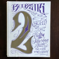 Image 1 of BJ Betts semi custom lettering guide 2
