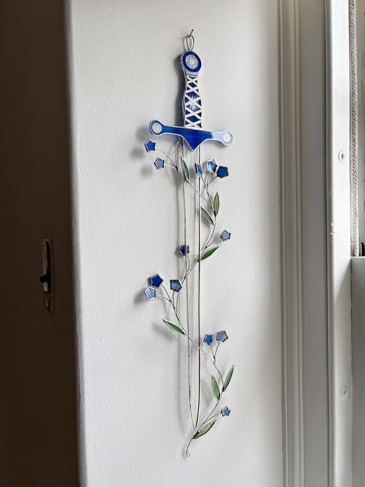 Image of The Forget-Me-Not Knight Long Sword