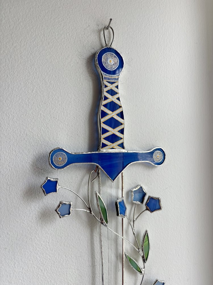 Image of The Forget-Me-Not Knight Long Sword