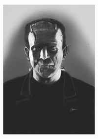 Frankenstein's Monster A3 Giclée Art Print
