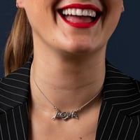 Image 2 of Love Necklace (Sterling Silver)