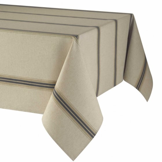 Image of Nappe Bayadère Bleu foncé anti taches
